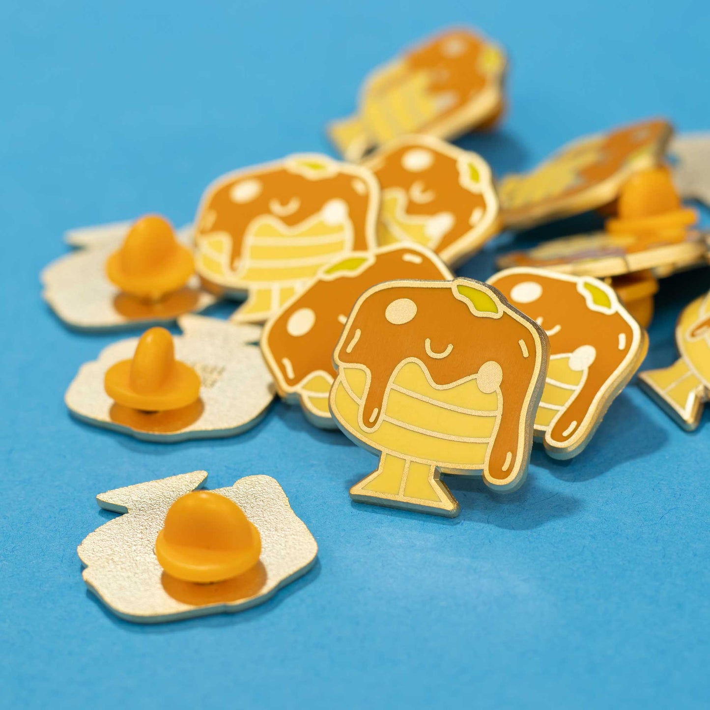 Pancake Stack | Friendly Foods Enamel Pin