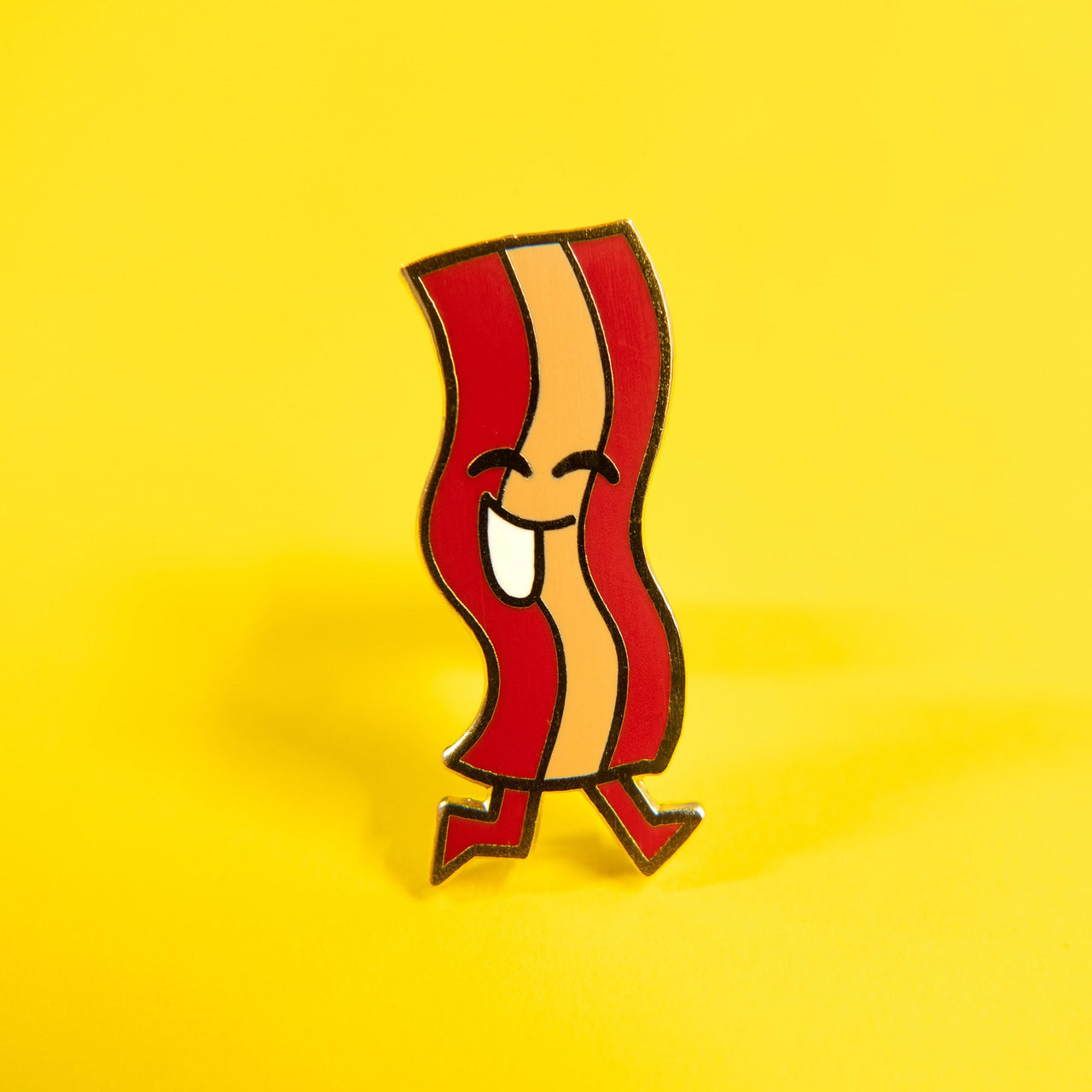 Bacon | Friendly Foods Enamel Pin - Wholesale