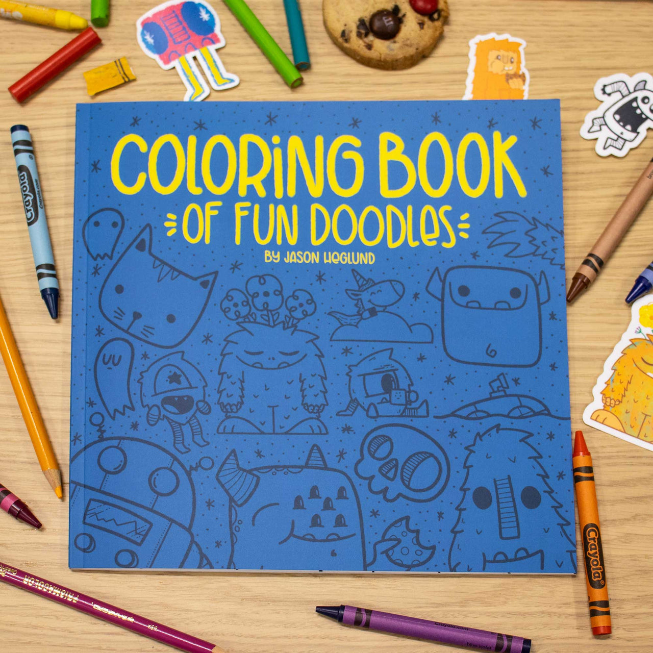 Coloring Book of Fun Doodles