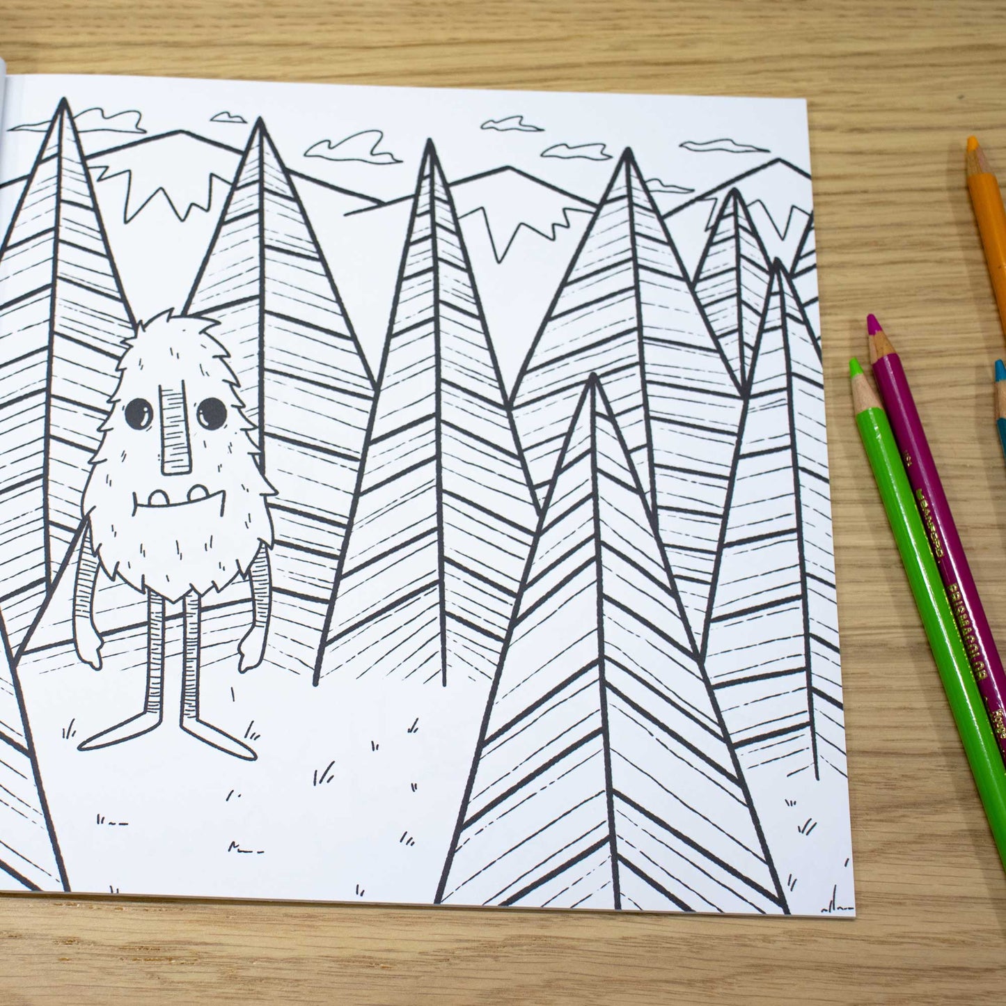 Coloring Book of Fun Doodles