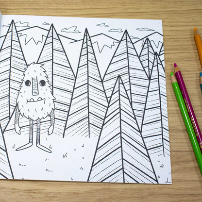 Coloring Book of Fun Doodles