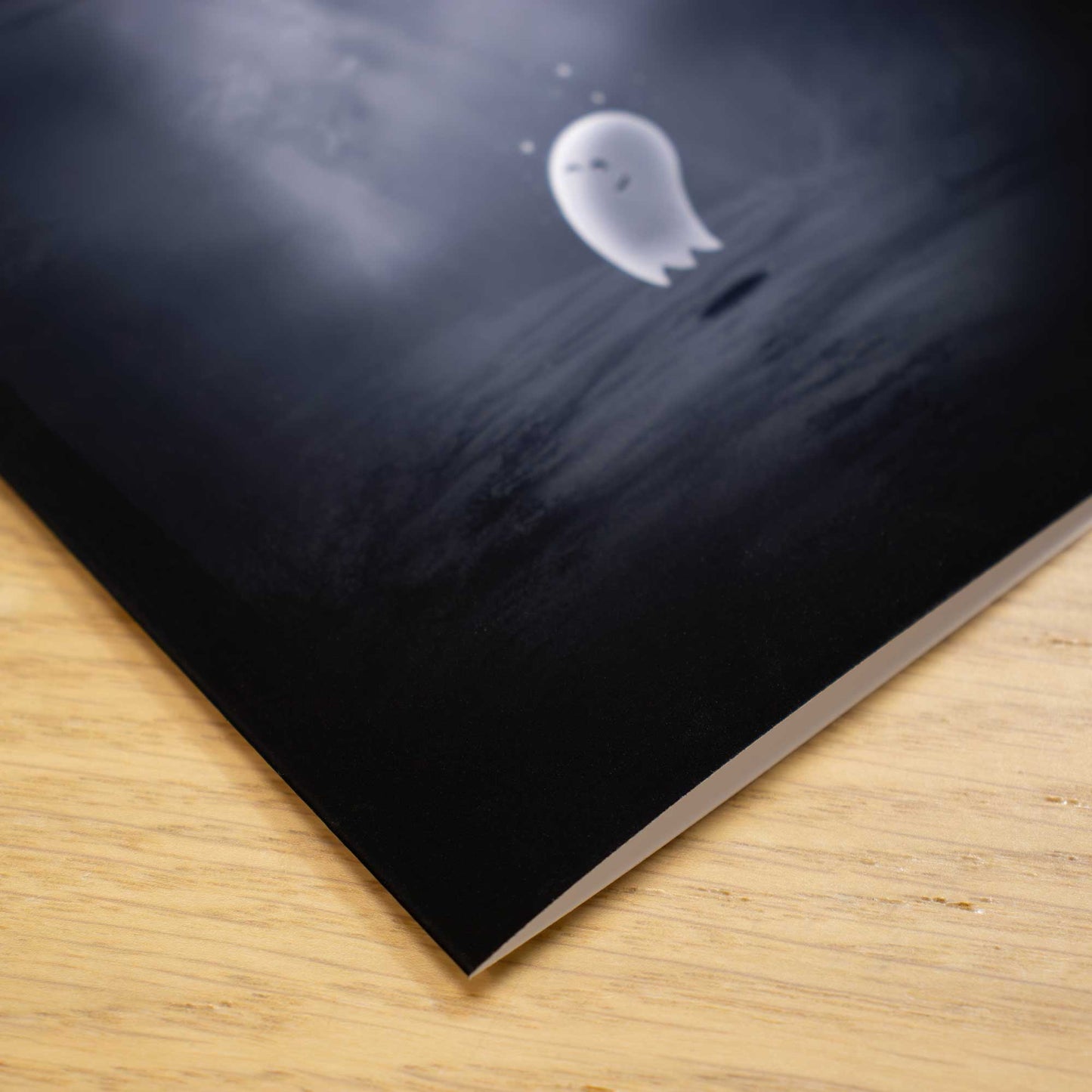 Ghostly Moonlight | Thinking of You Blank Greeting Card