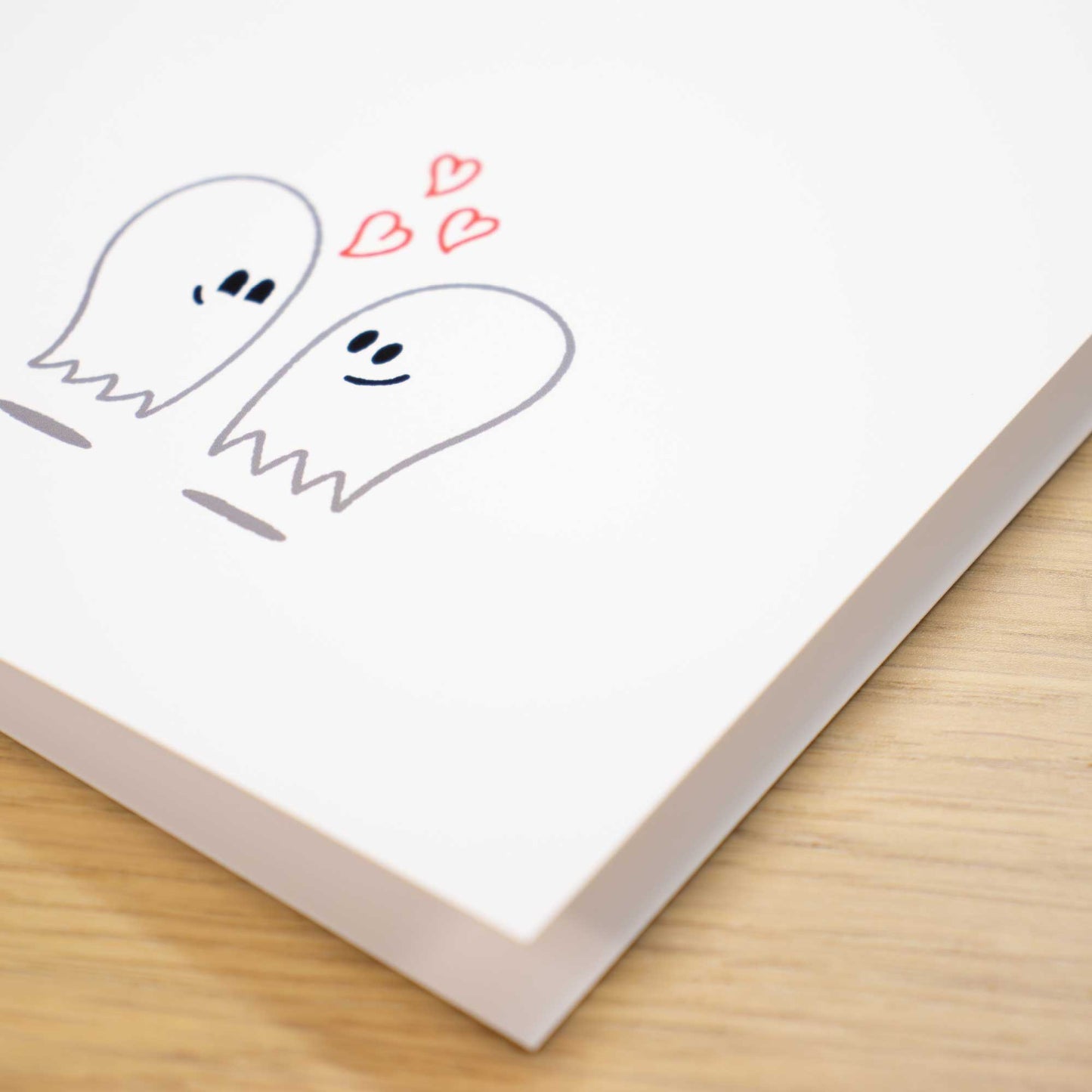Ghosts in Love Romantic Blank Greeting Card