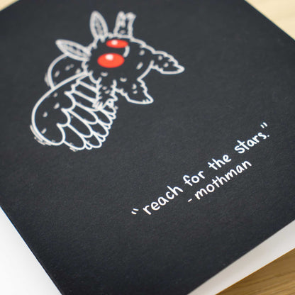 Mothman Blank Greeting Card