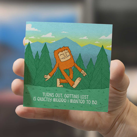 Bigfoot Art Print