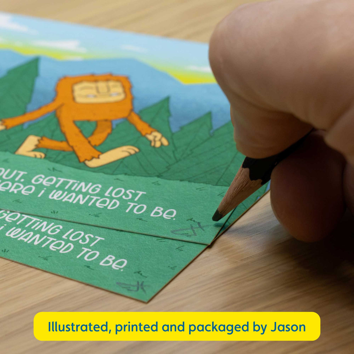 Bigfoot Art Print