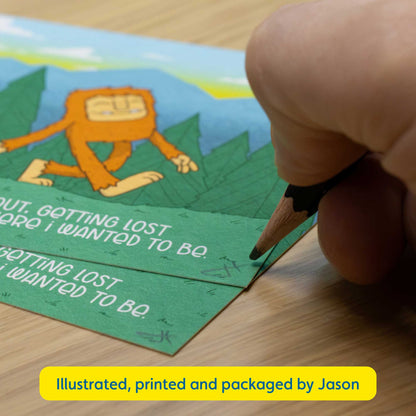 Bigfoot Art Print