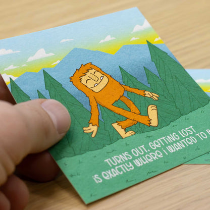 Bigfoot Art Print