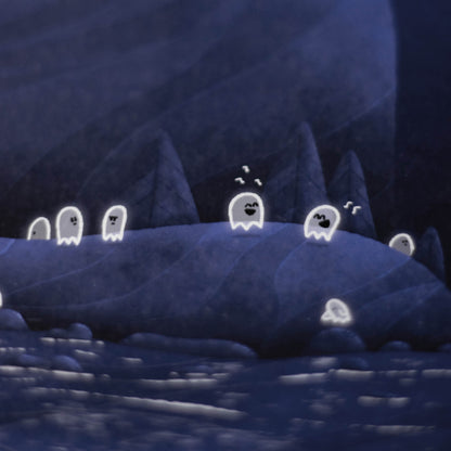 Island of Ghosts Art Print