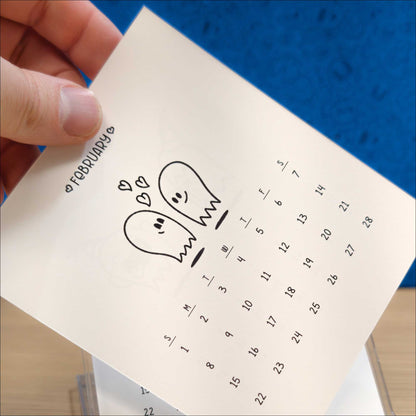 Ghosties 2026 Desk Calendar