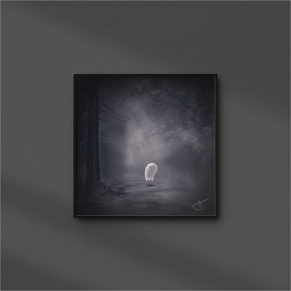Ghostly Moonlight | Mini Art Print