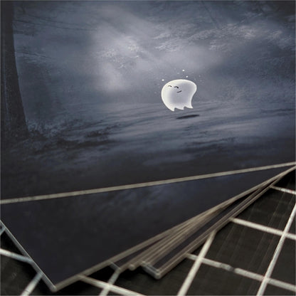 Ghostly Moonlight | Mini Art Print