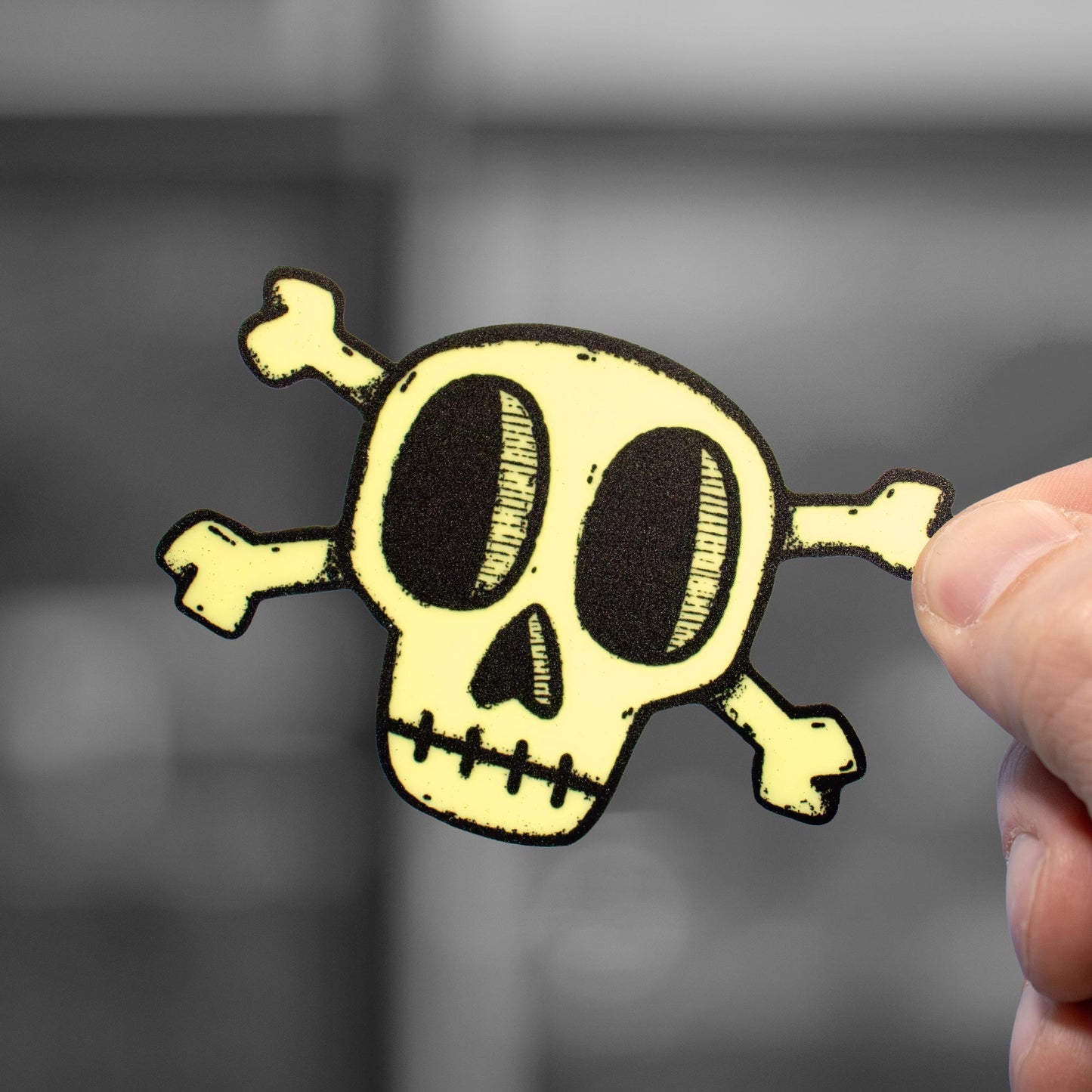 Ecto Glow-in-the-Dark Skulls Sticker Pack