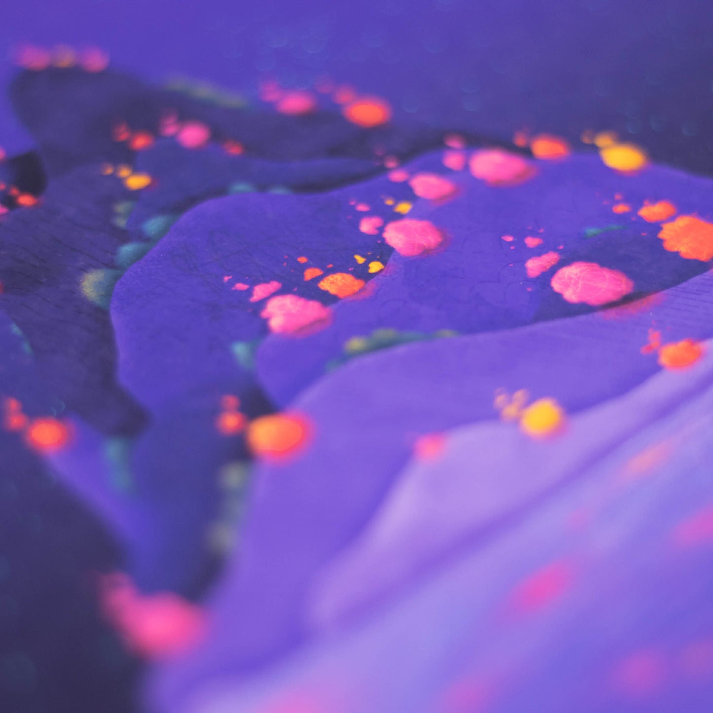 Vibrant Night Landscape Art Print