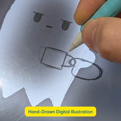 Grumpy Ghostie Art Print