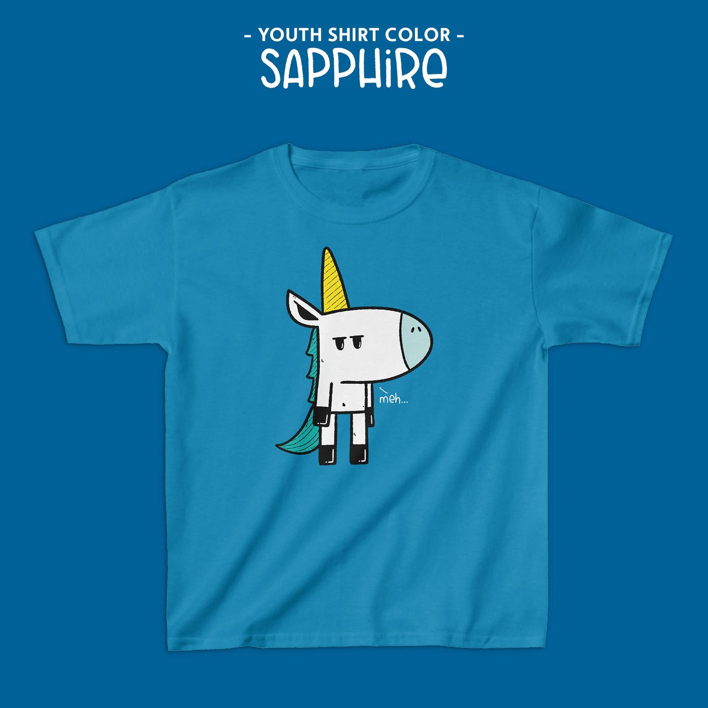 Grumpy Unicorn Youth T-Shirt