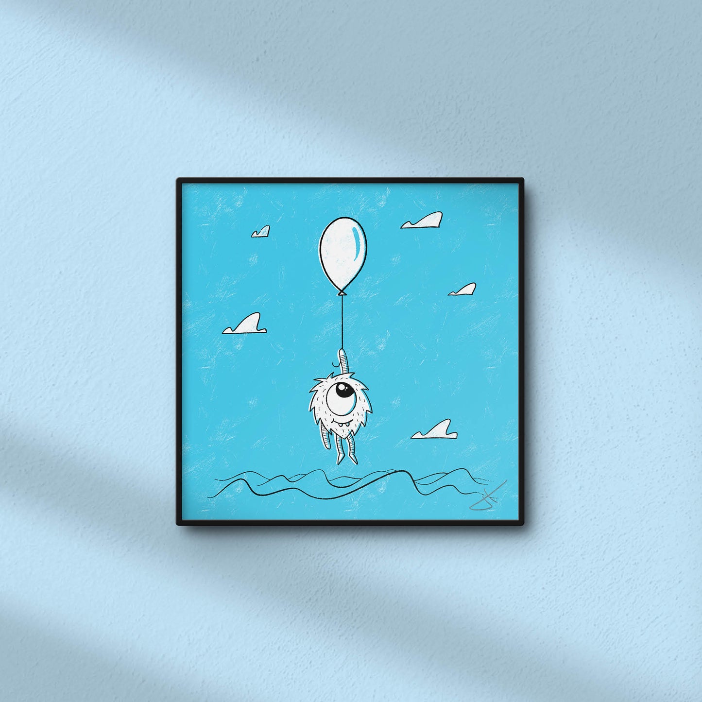 Whimsical Monster Art Print