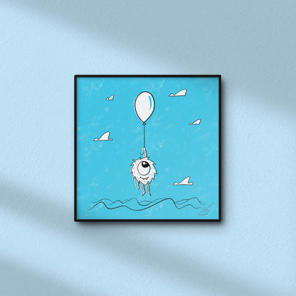 Whimsical Monster Art Print