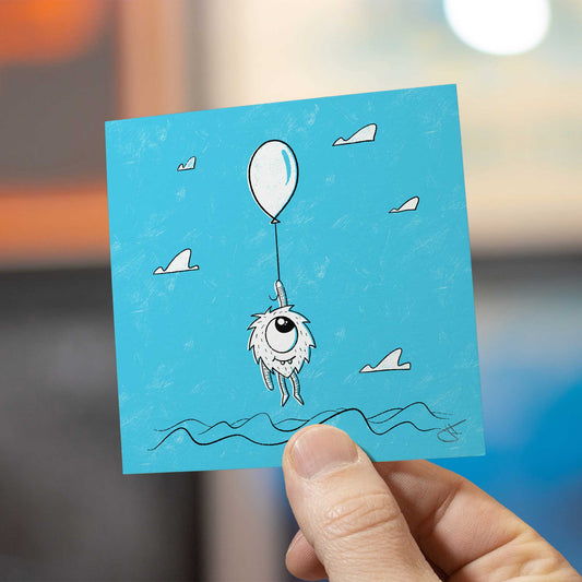 In the Air | Mini Art Print