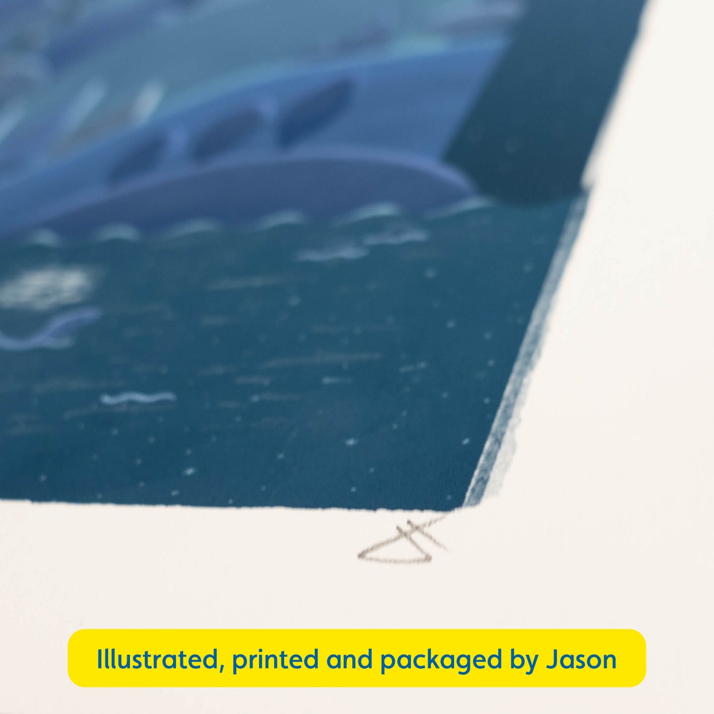 Nighttime Island Art Print