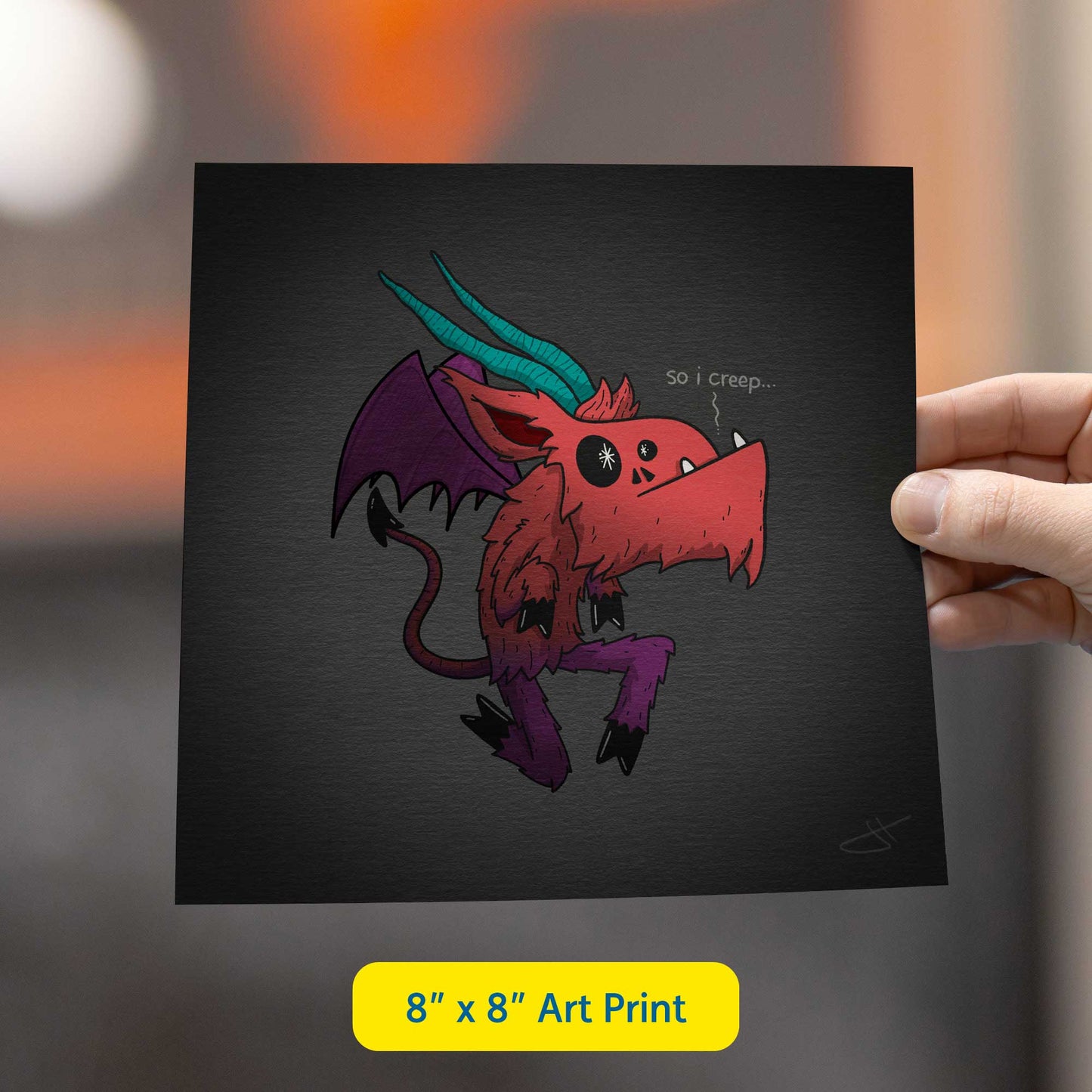 The Jersey Devil Art Print