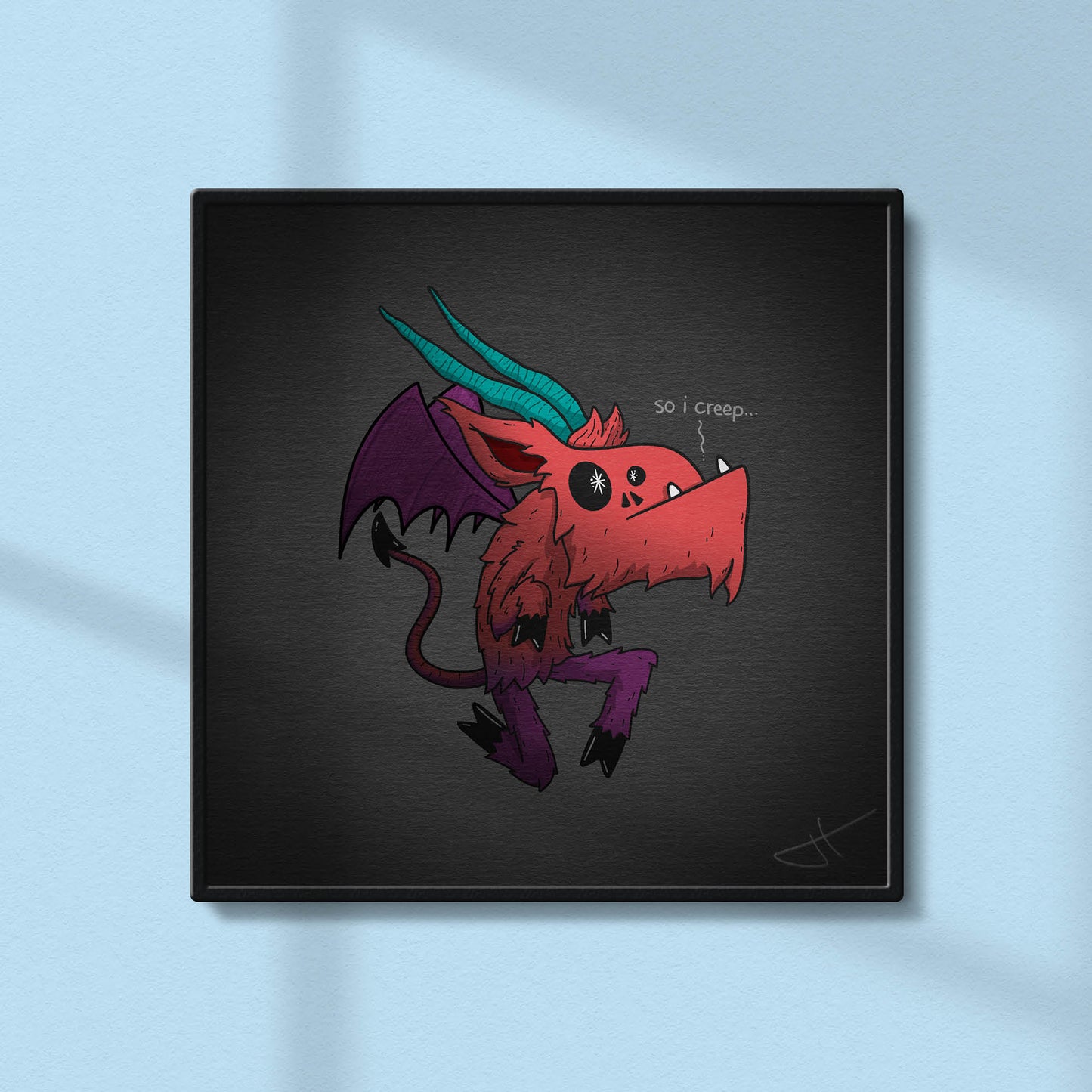 The Jersey Devil Art Print