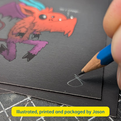 The Jersey Devil Art Print