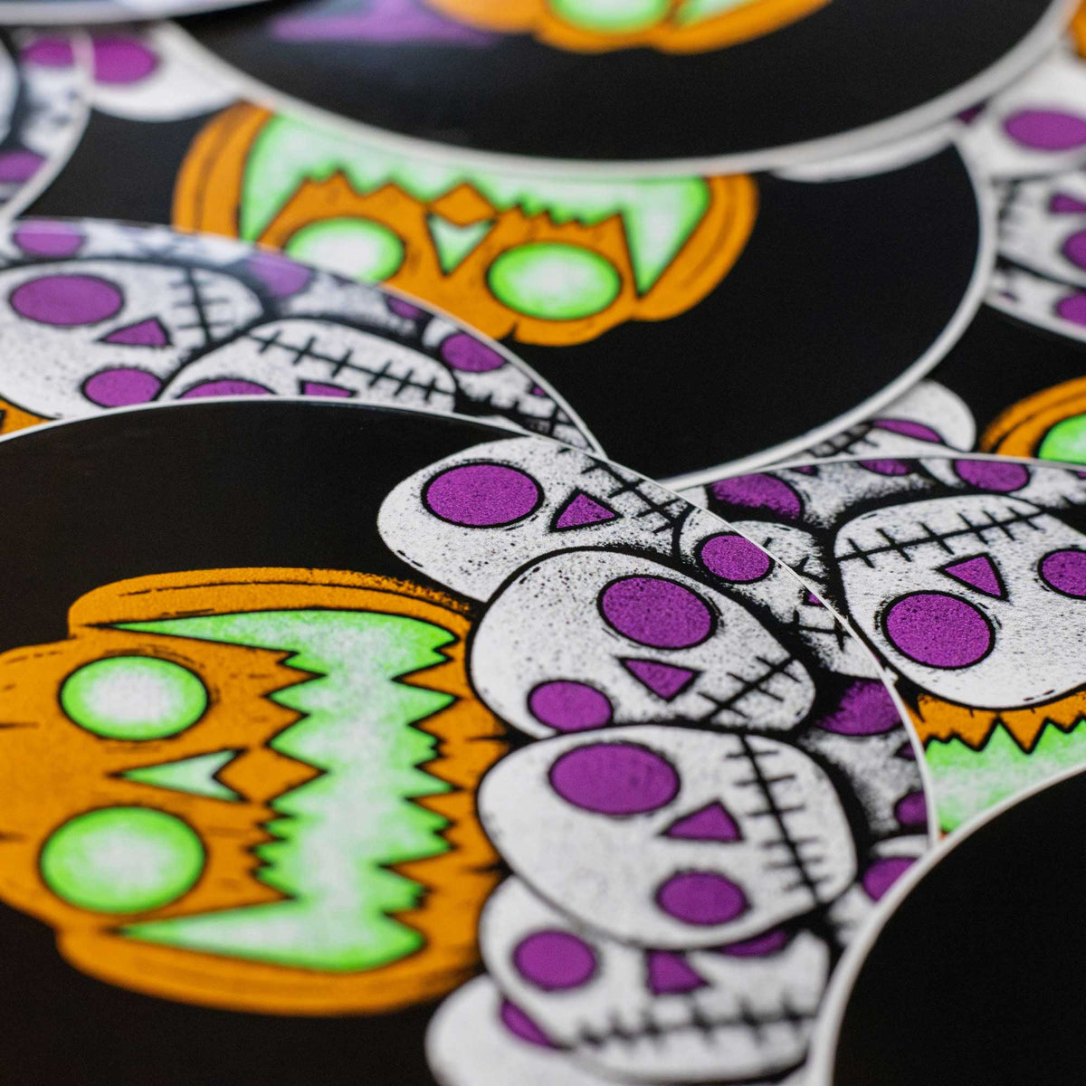 Jack O' Skulls Sticker