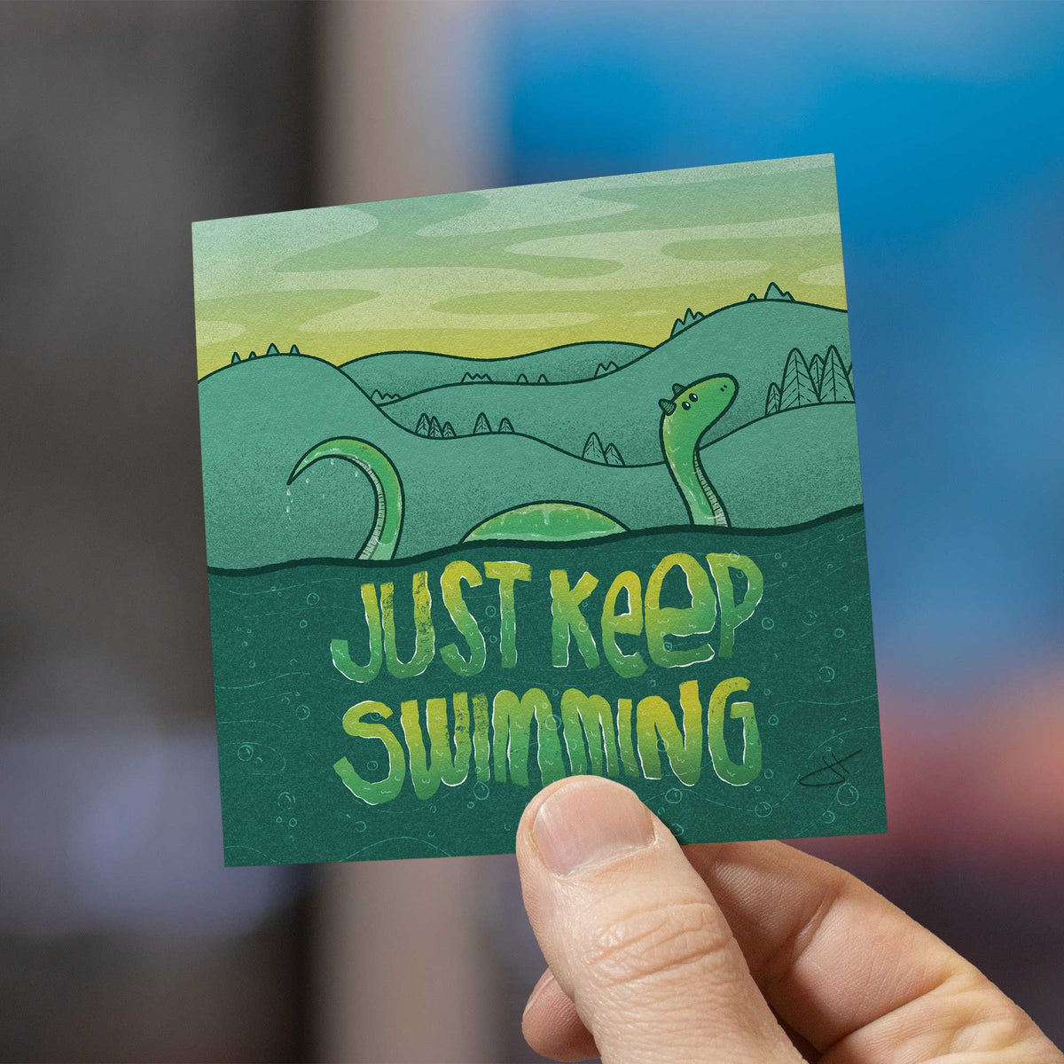 Nessy Art Print
