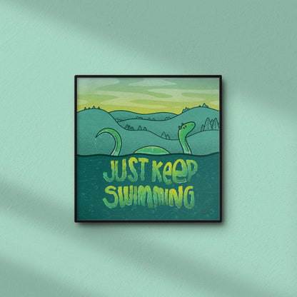 Nessy Art Print