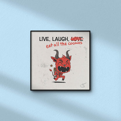 Krampus Art Print