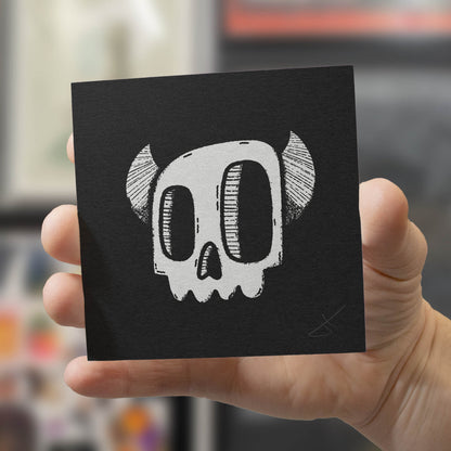 Monster Skull Art Print