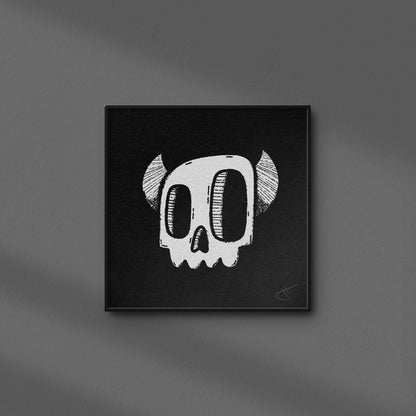 Monster Skull Art Print
