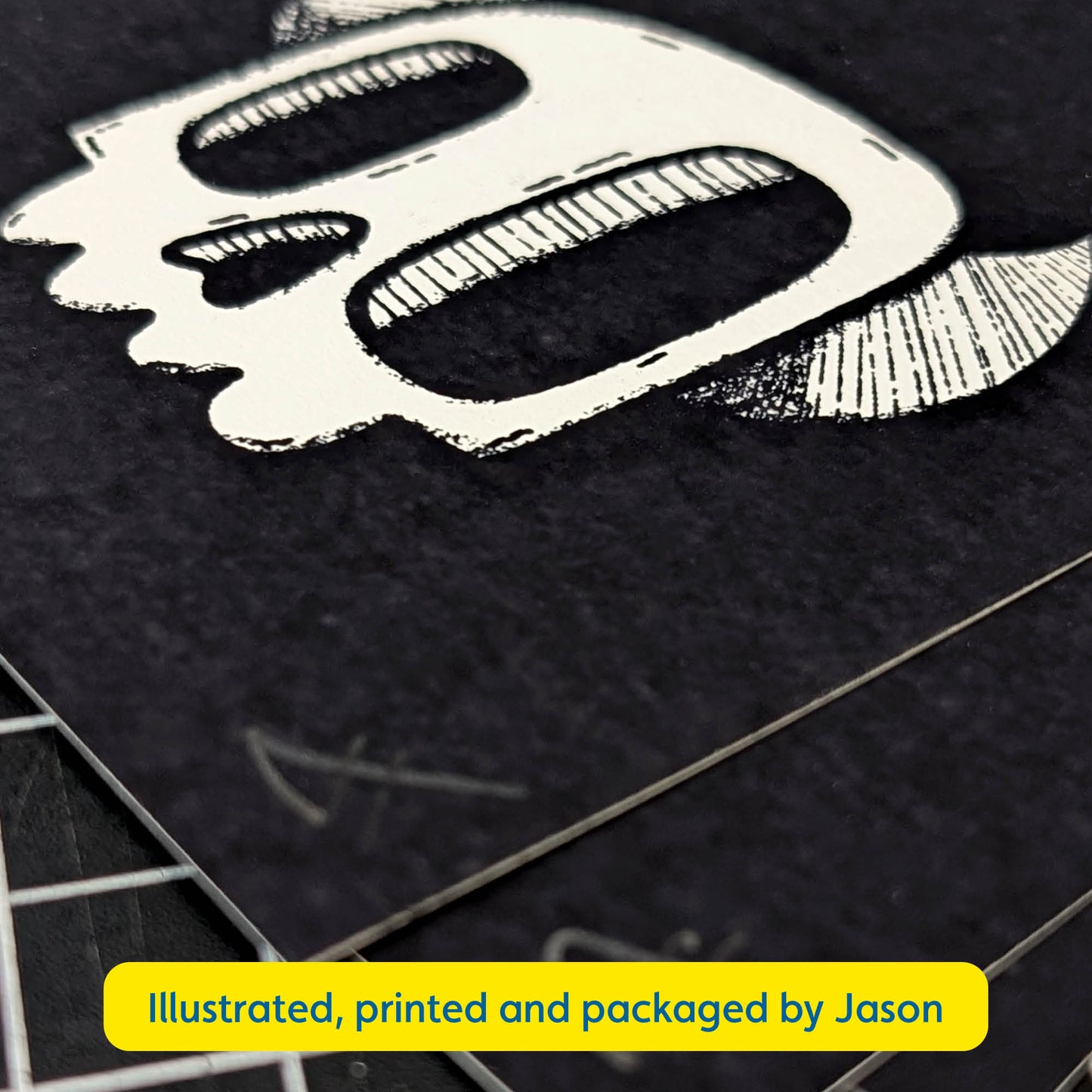Monster Skull Art Print