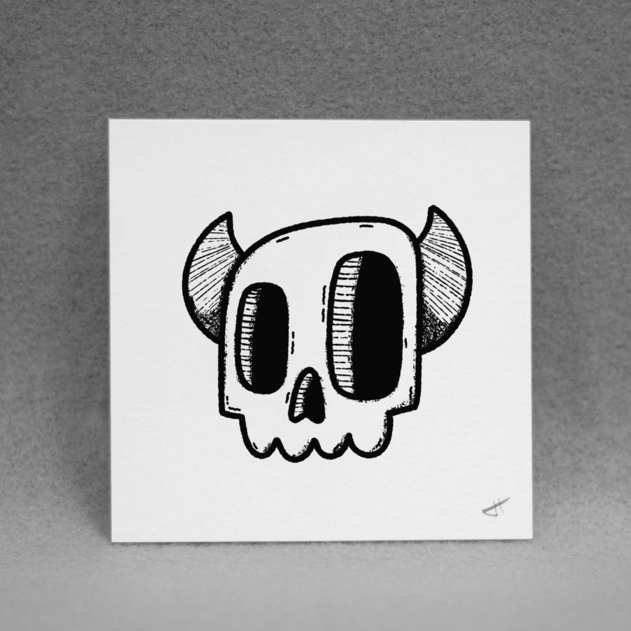 Monster Skull | Mini Print