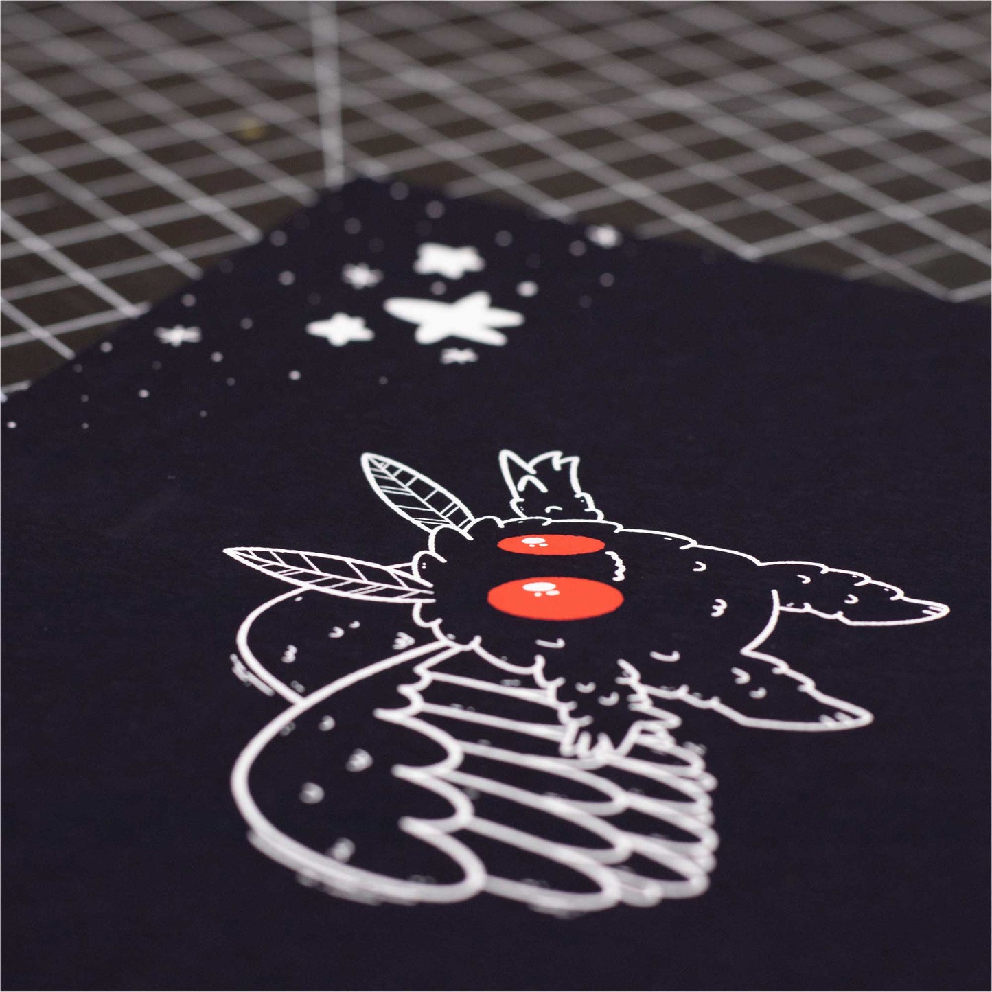 Mothman Reach for the Stars | Art Print