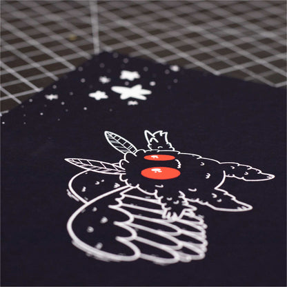 Mothman Reach for the Stars | Art Print