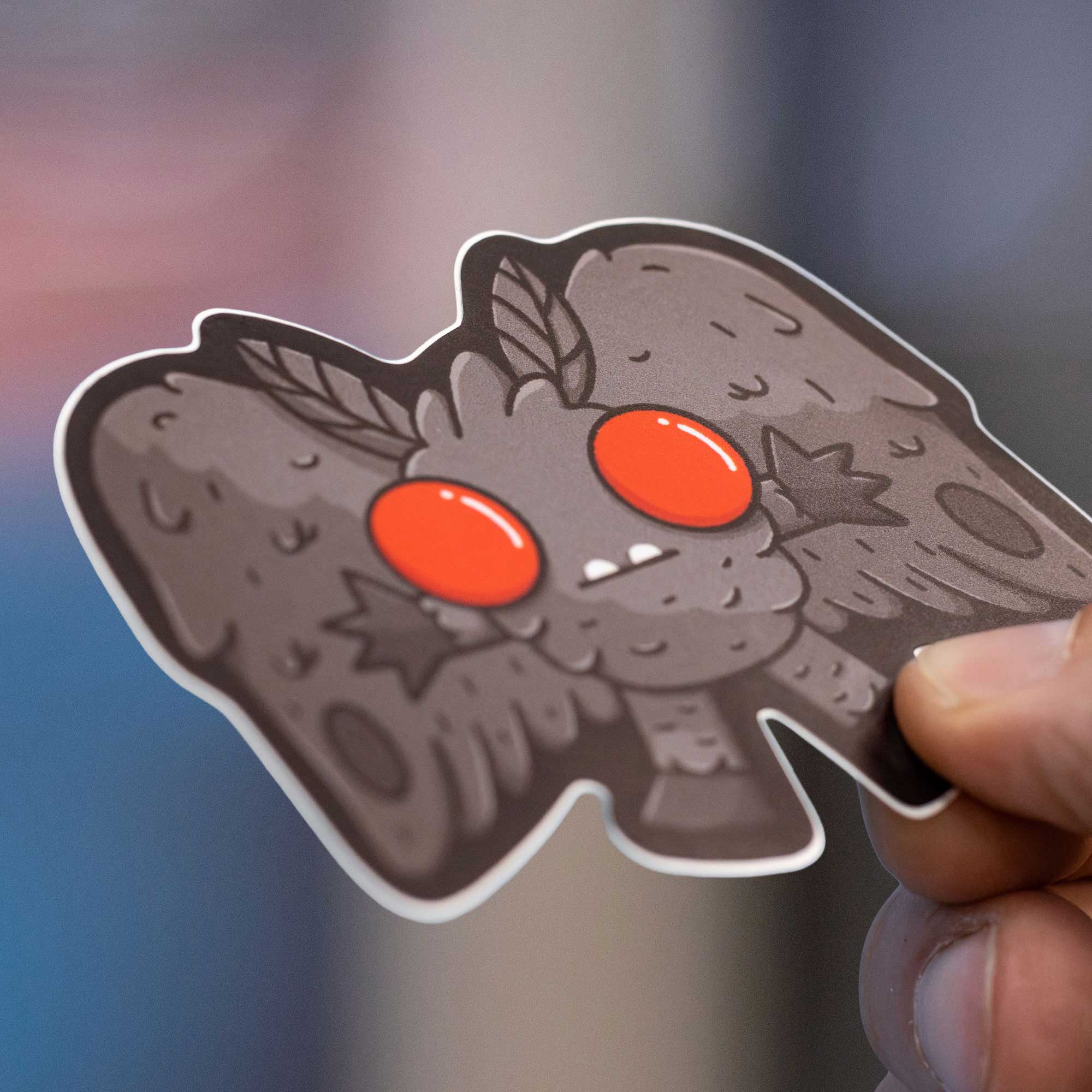 Mothman Sticker – Hi, Hello There