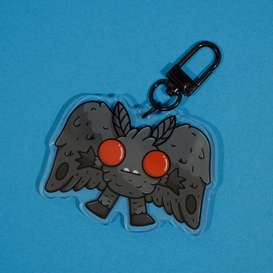 Cute Mothman Acrylic Keychain