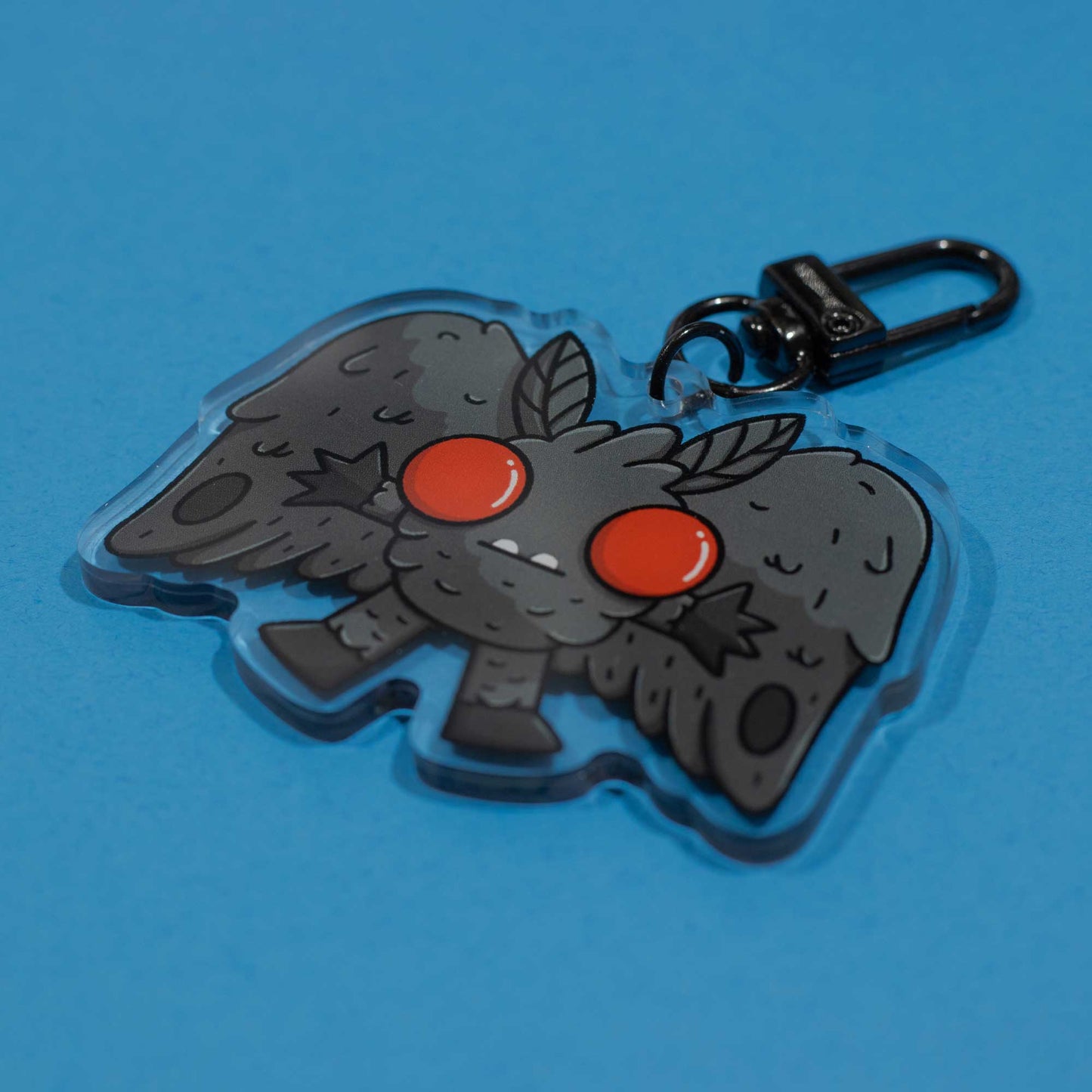 Cute Mothman Acrylic Keychain