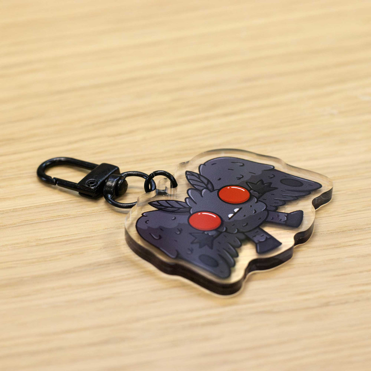 Cute Mothman Keychain