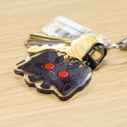 Cute Mothman Keychain