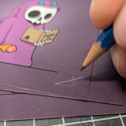 Neco the Necro | Mini Art Print