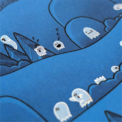Night Ghosts | Mini Art Print