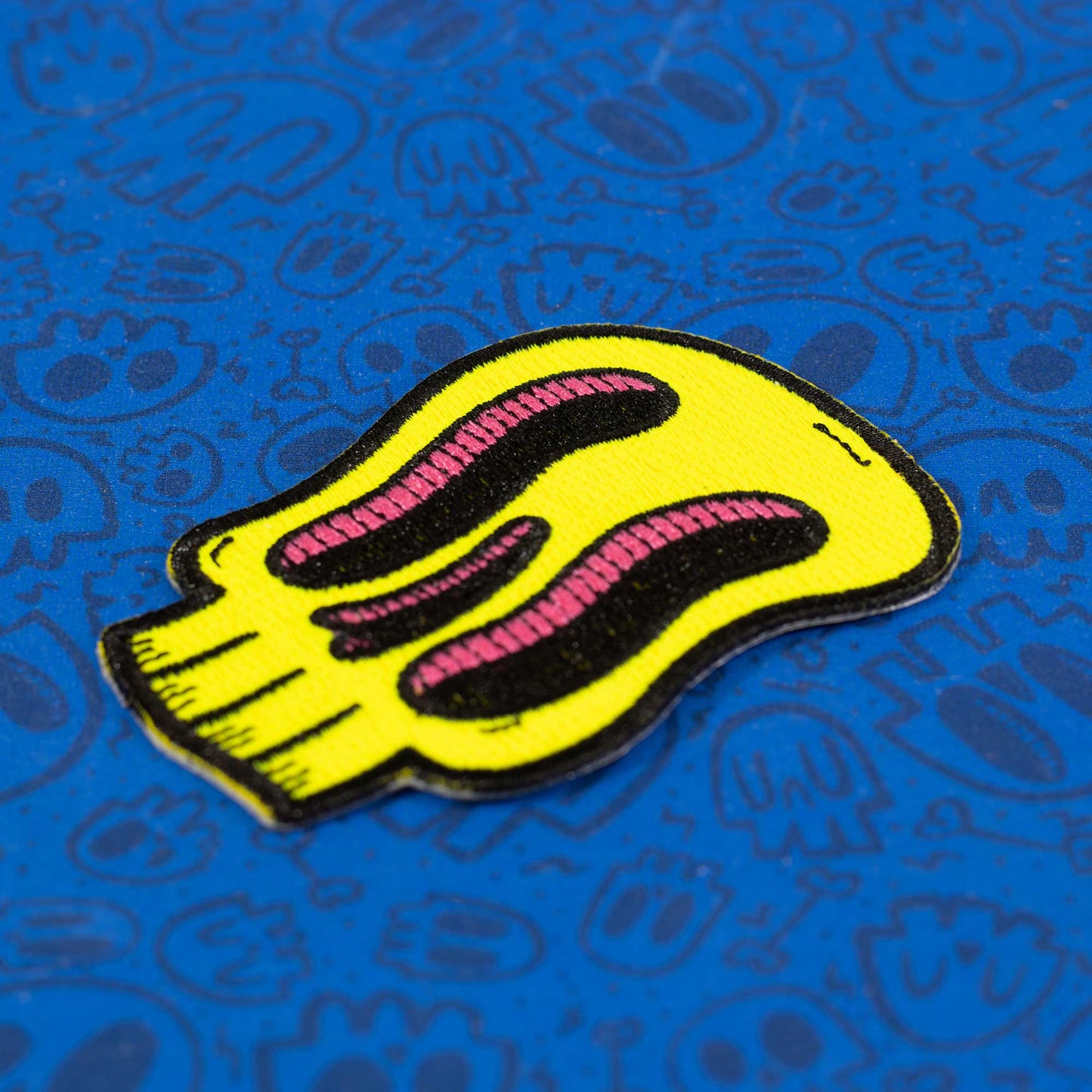 Wavy Skull Patch