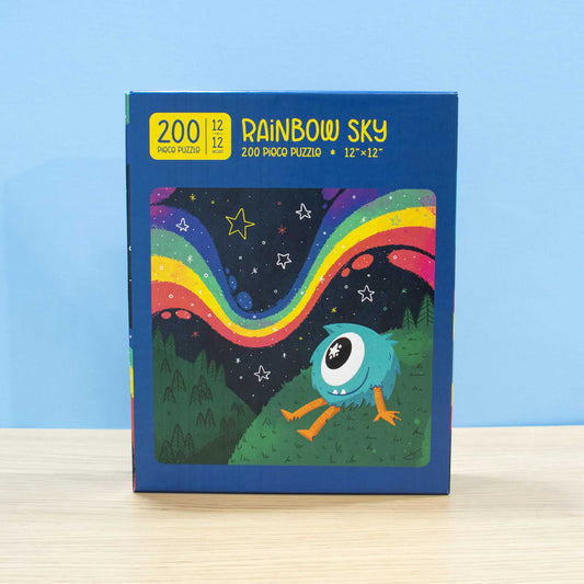 Rainbow Sky Puzzle