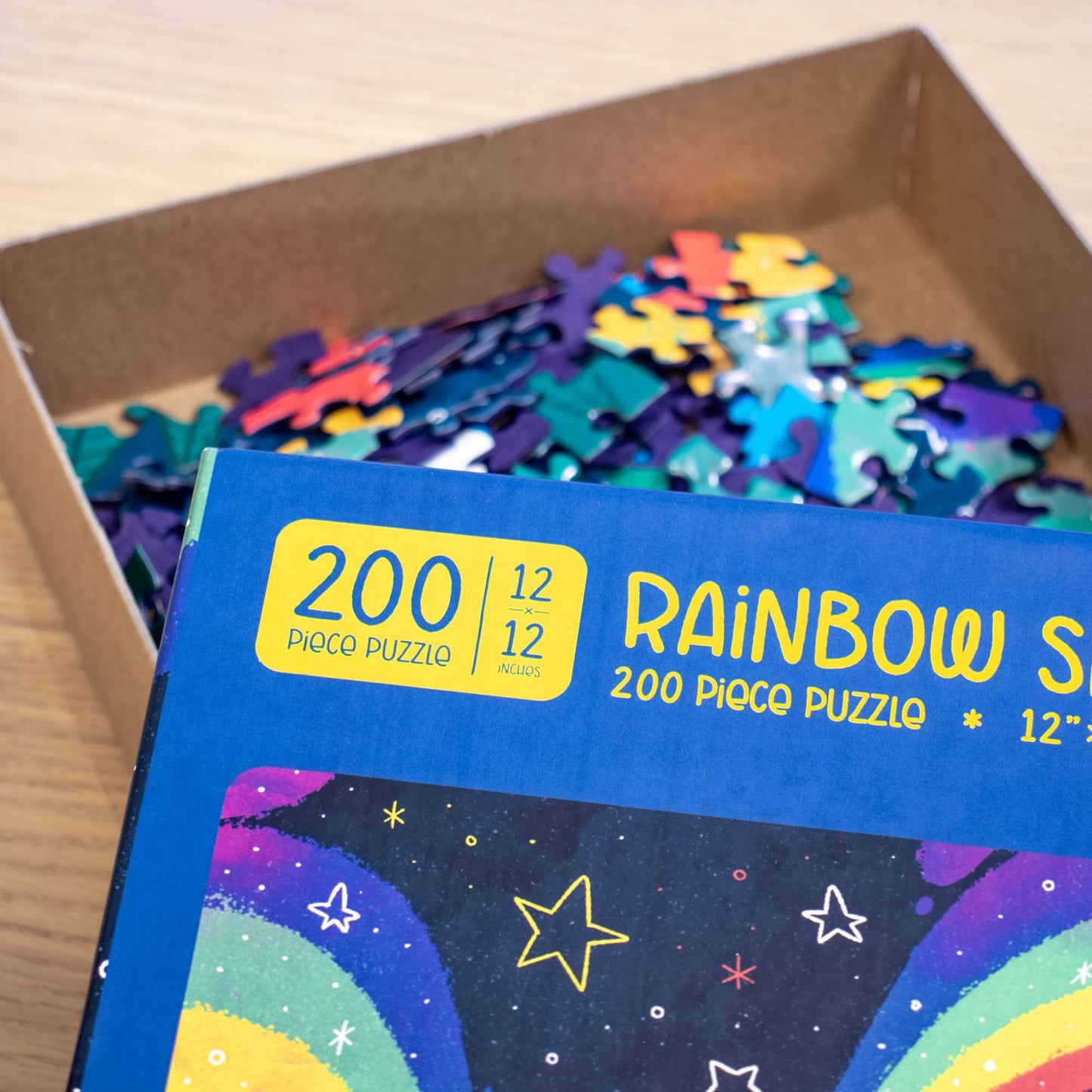 Rainbow Sky Puzzle