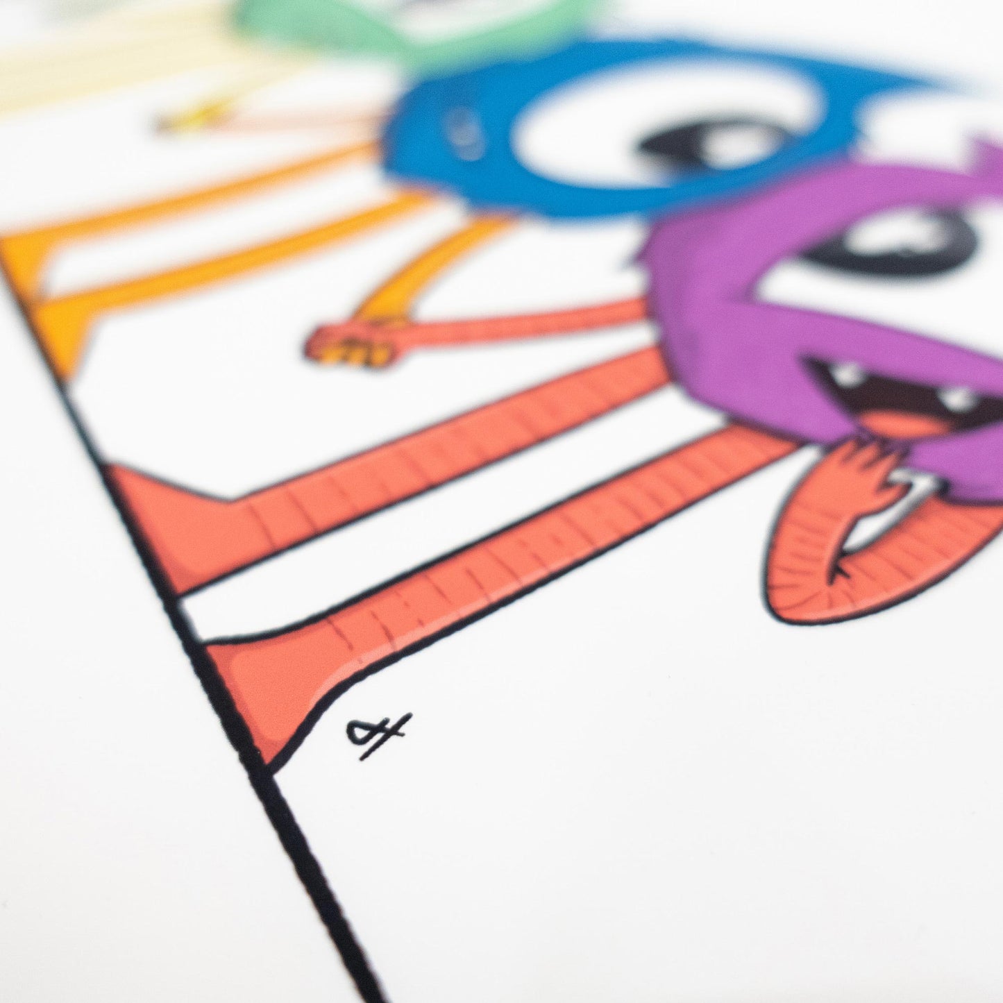 Rainbow Meengos | Art Print
