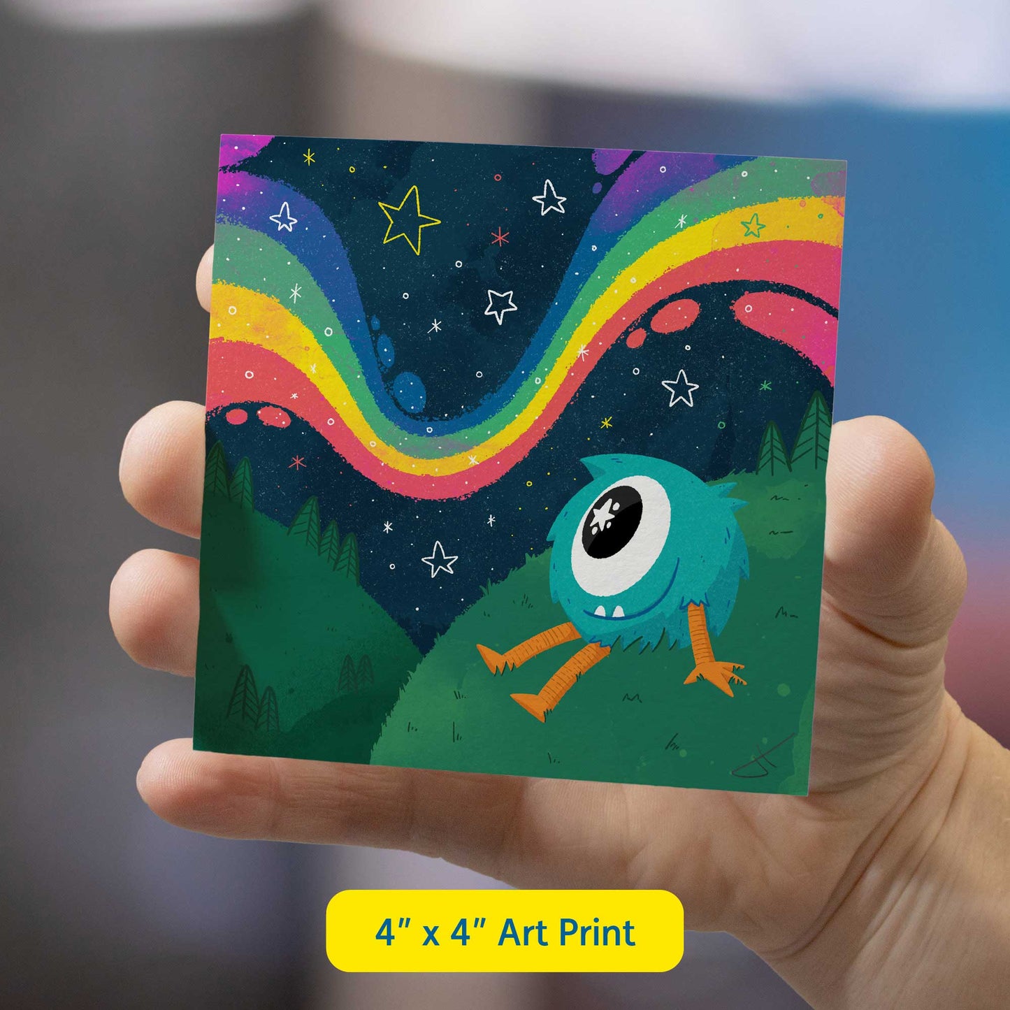Friendly Monster Art Print