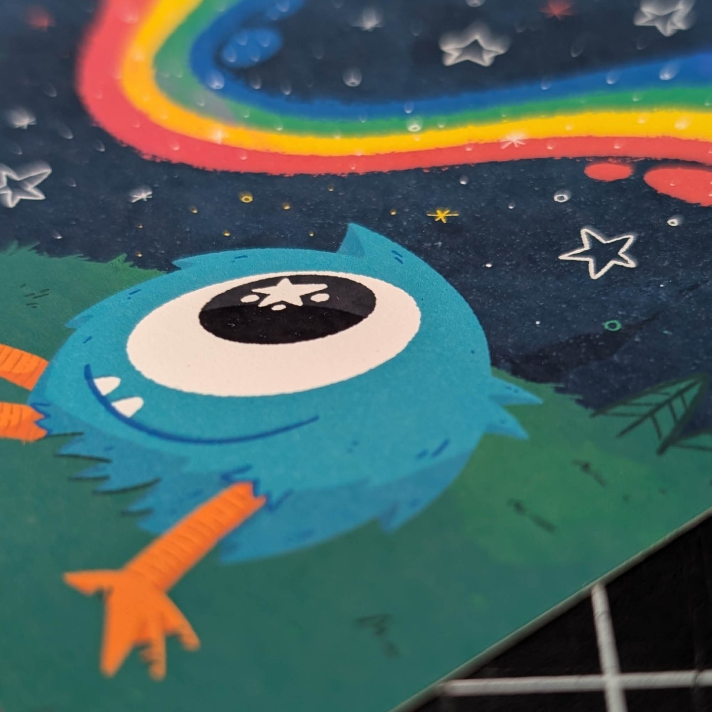 Friendly Monster Art Print